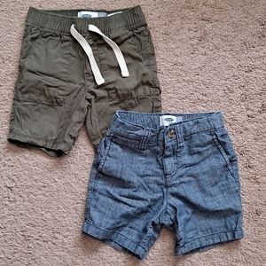 2 Pair Toddler Boy Old Navy Shorts 2T